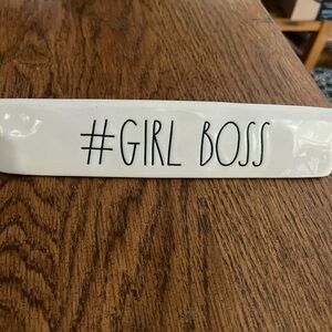 Rae Dunn Artisan Collection Ceramic Sign